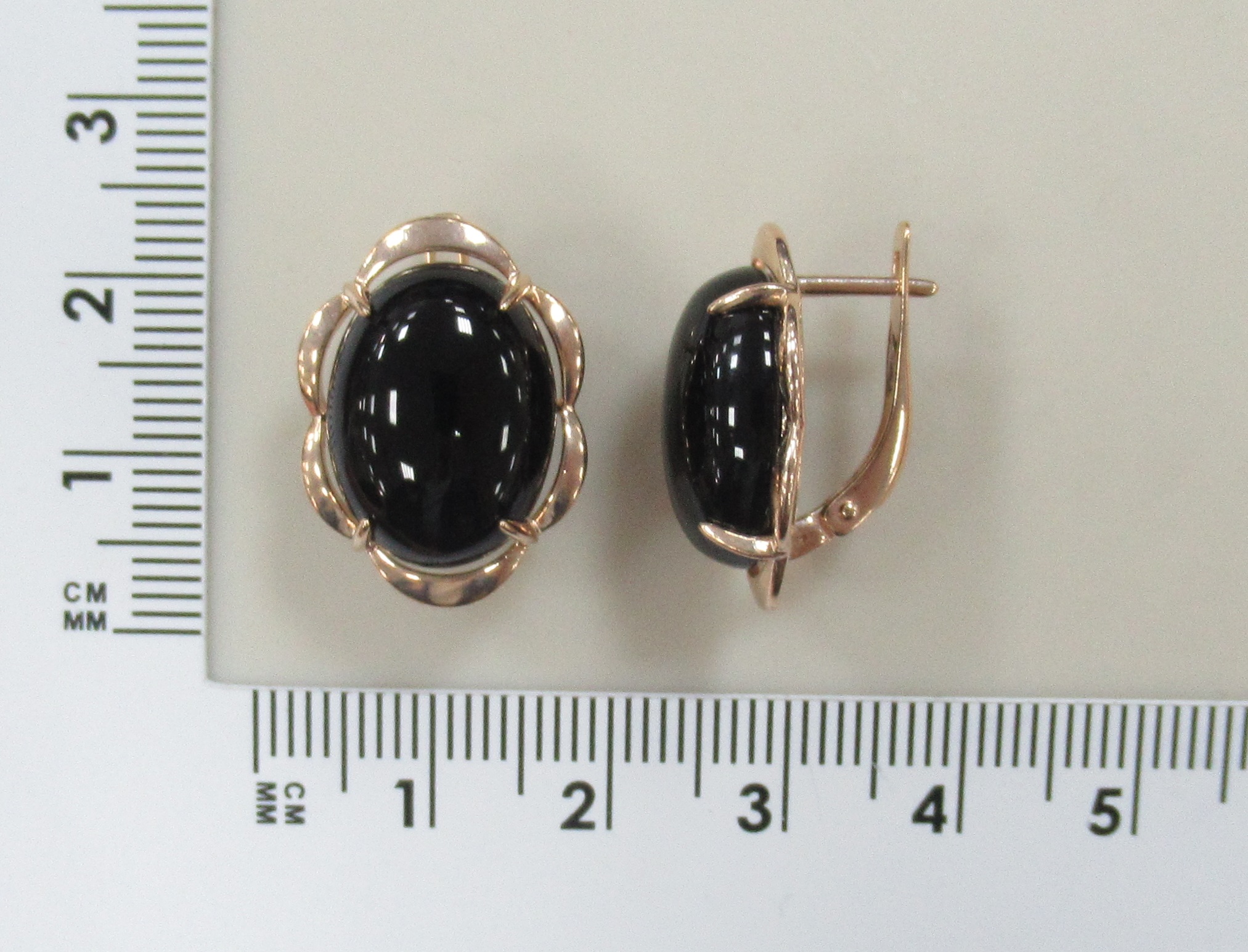 Серебряные серьги с агатами